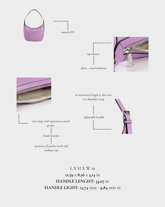 Bolso de hombro LILLIAN - LILA