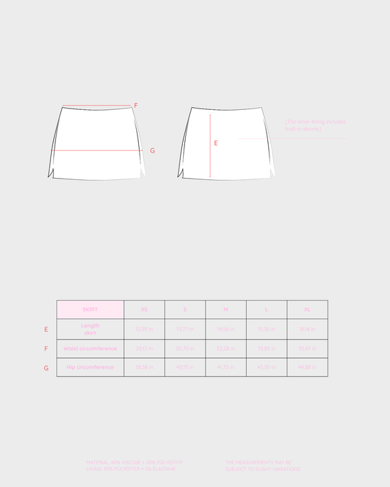 Skirt LILY - GREY