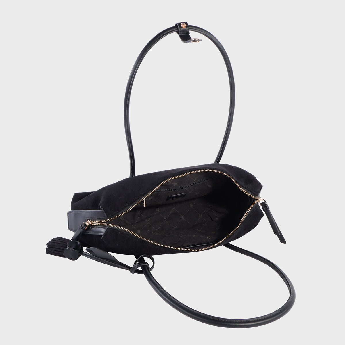 Borsa a spalla LIVIA - BLACK GOLD