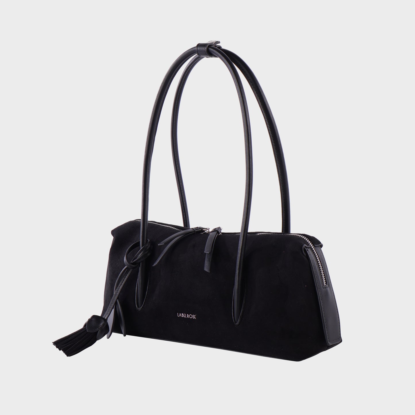 Borsa a spalla LIVIA - BLACK SILVER