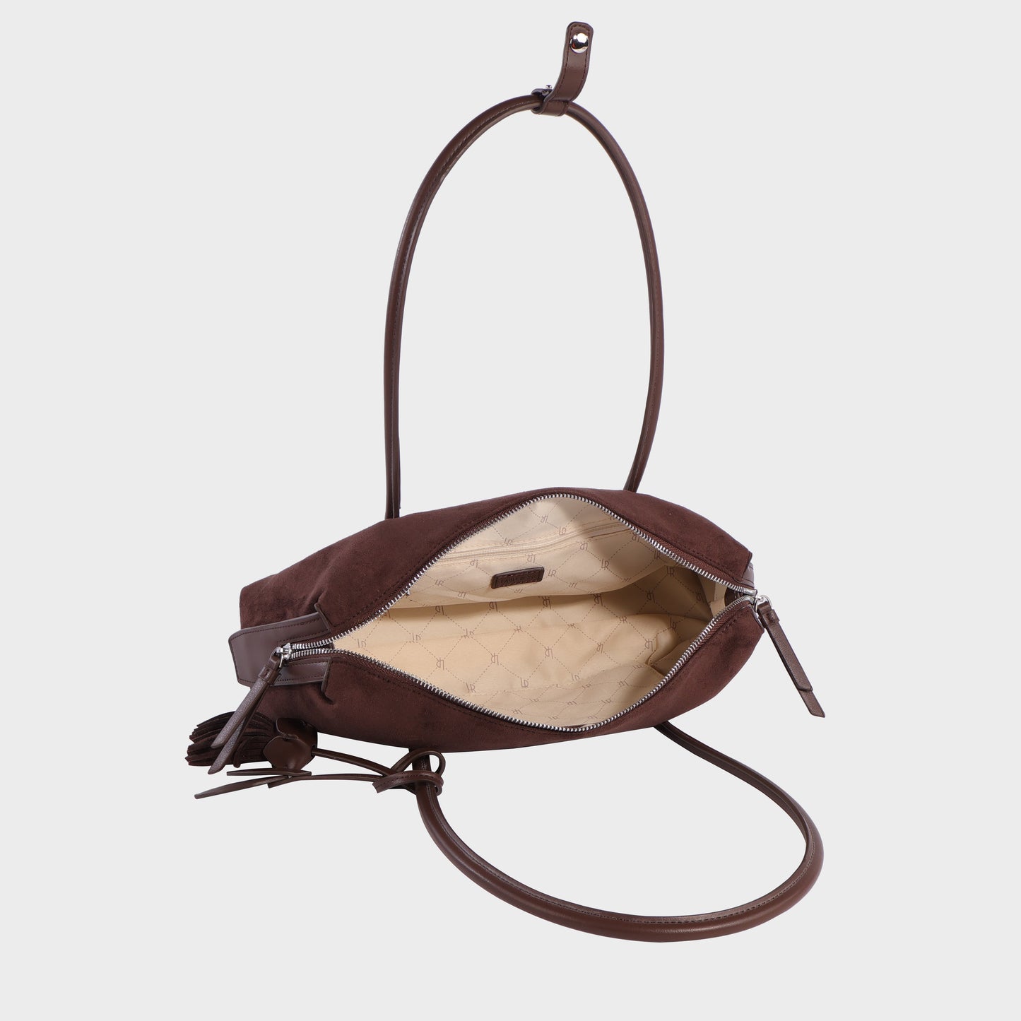 Borsa a spalla LIVIA - CACAO