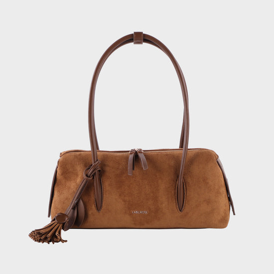 LIVIA shoulder bag - CINNAMON