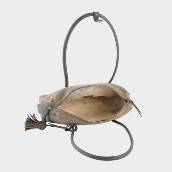 LIVIA shoulder bag - OLIVE GREEN