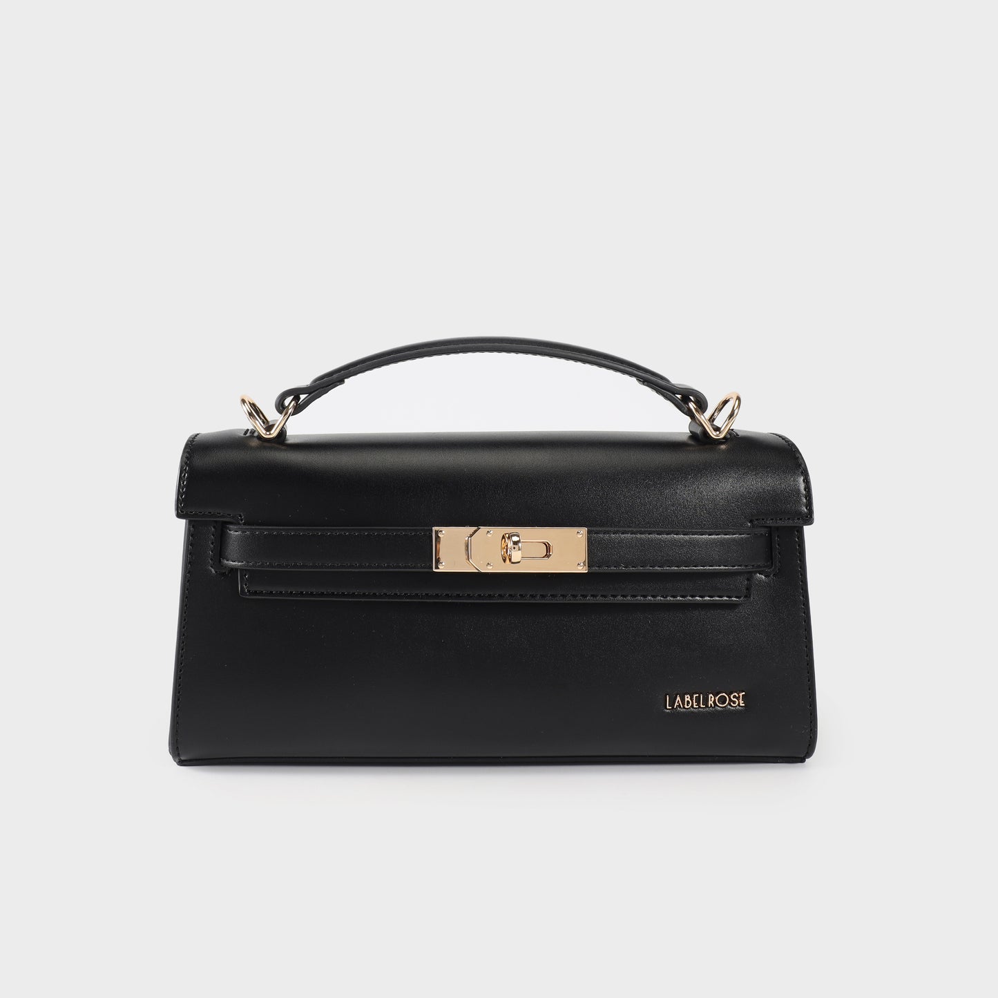 Borsa a mano FRANCESCA - JET BLACK GOLD