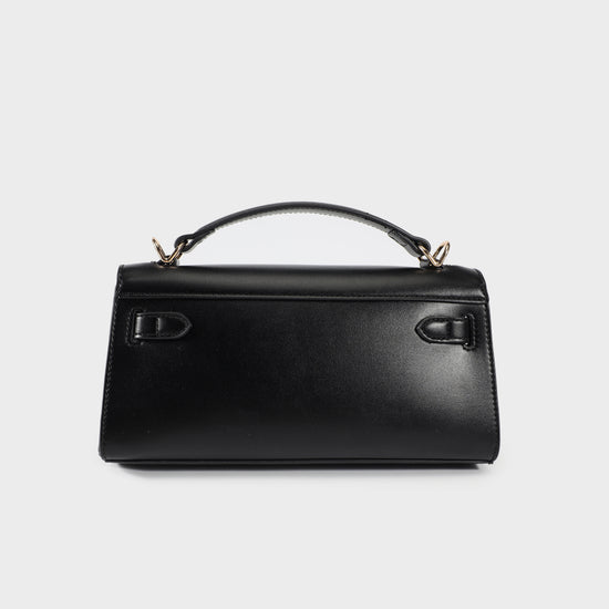 Borsa a mano FRANCESCA - JET BLACK GOLD