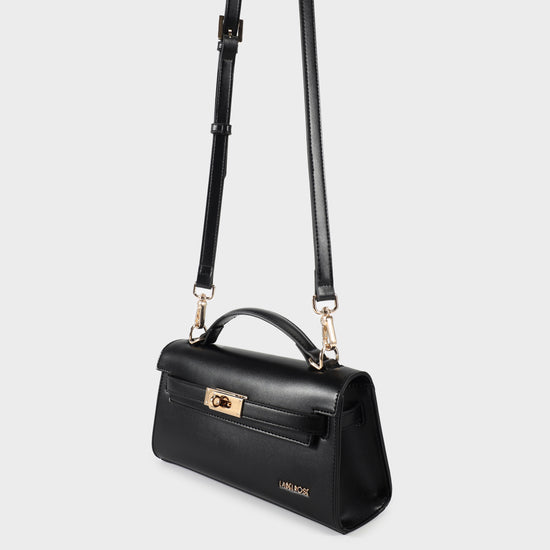 Borsa a mano FRANCESCA - JET BLACK GOLD