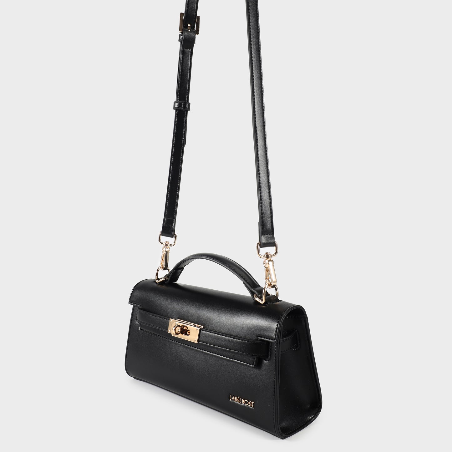 Borsa a mano FRANCESCA - JET BLACK GOLD