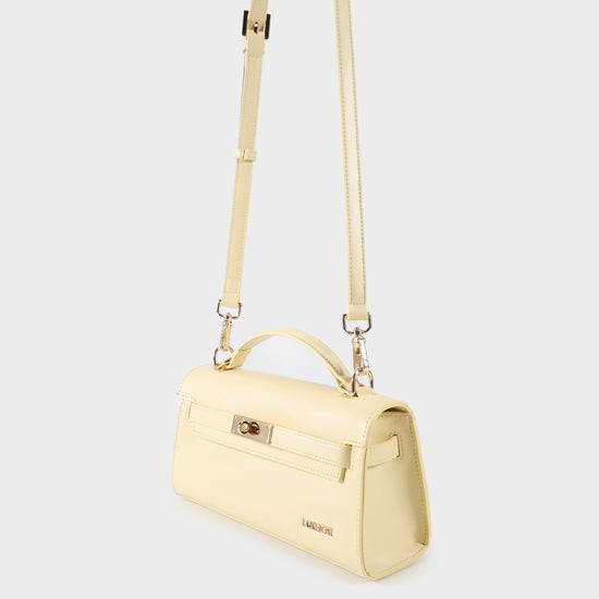 Borsa a mano FRANCESCA - SOFT YELLOW