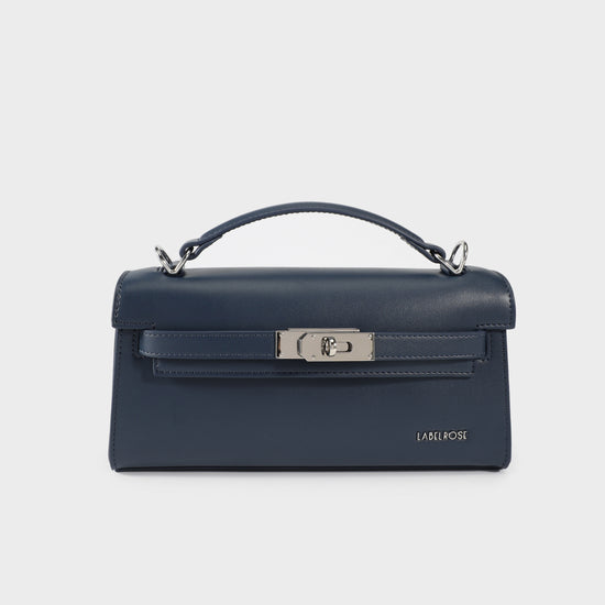 Borsa a mano FRANCESCA - BLUE NAVY