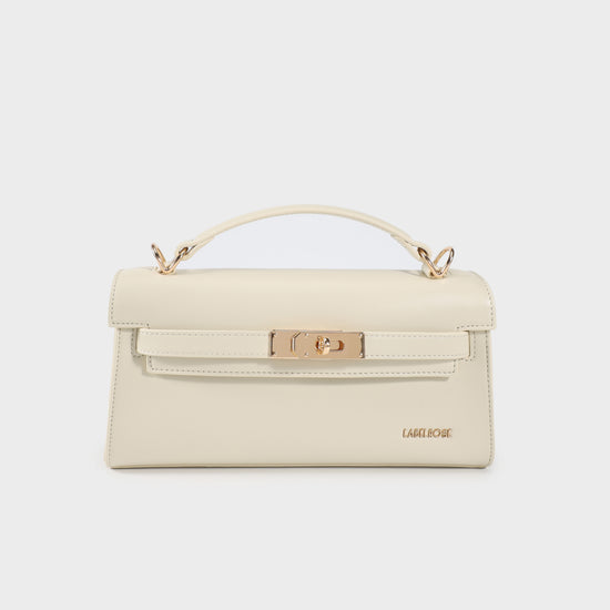 Borsa a mano FRANCESCA - CREAM