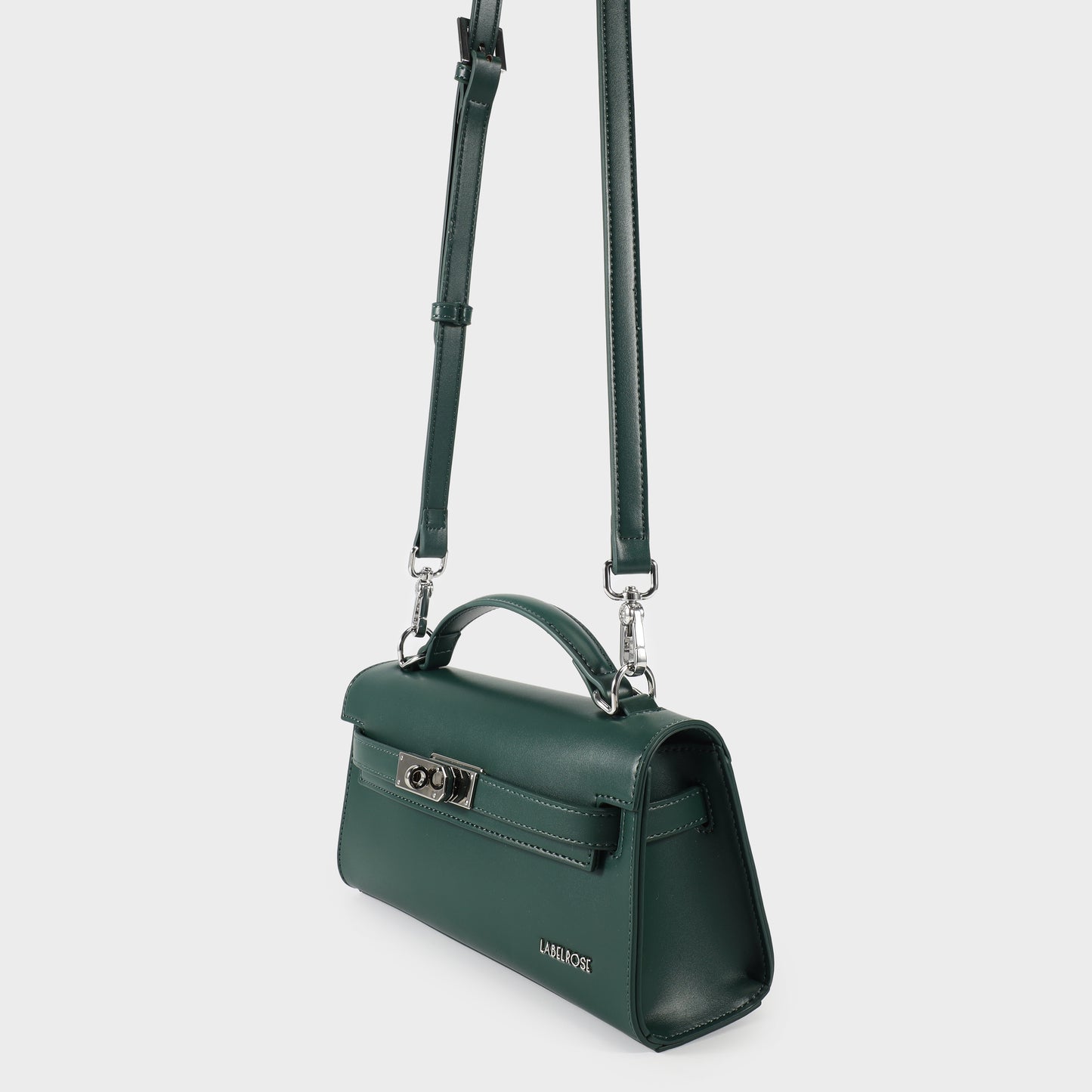 Borsa a mano FRANCESCA - FOREST GREEN