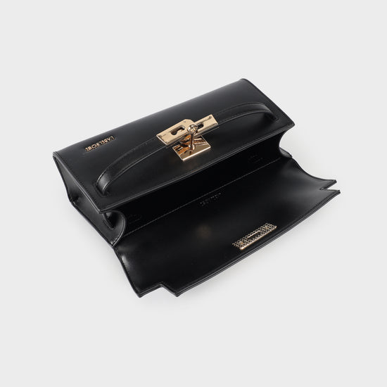 Borsa a mano FRANCESCA - JET BLACK GOLD