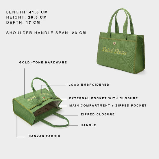 LR TOTE BAG - VERDE