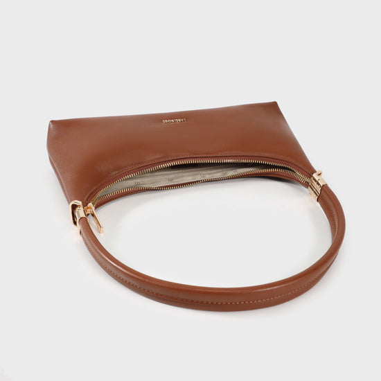 Borsa a spalla MAIA - BROWN