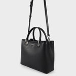 Borsa a mano MARGOT BIG SUMMER -  BLACK SILVER
