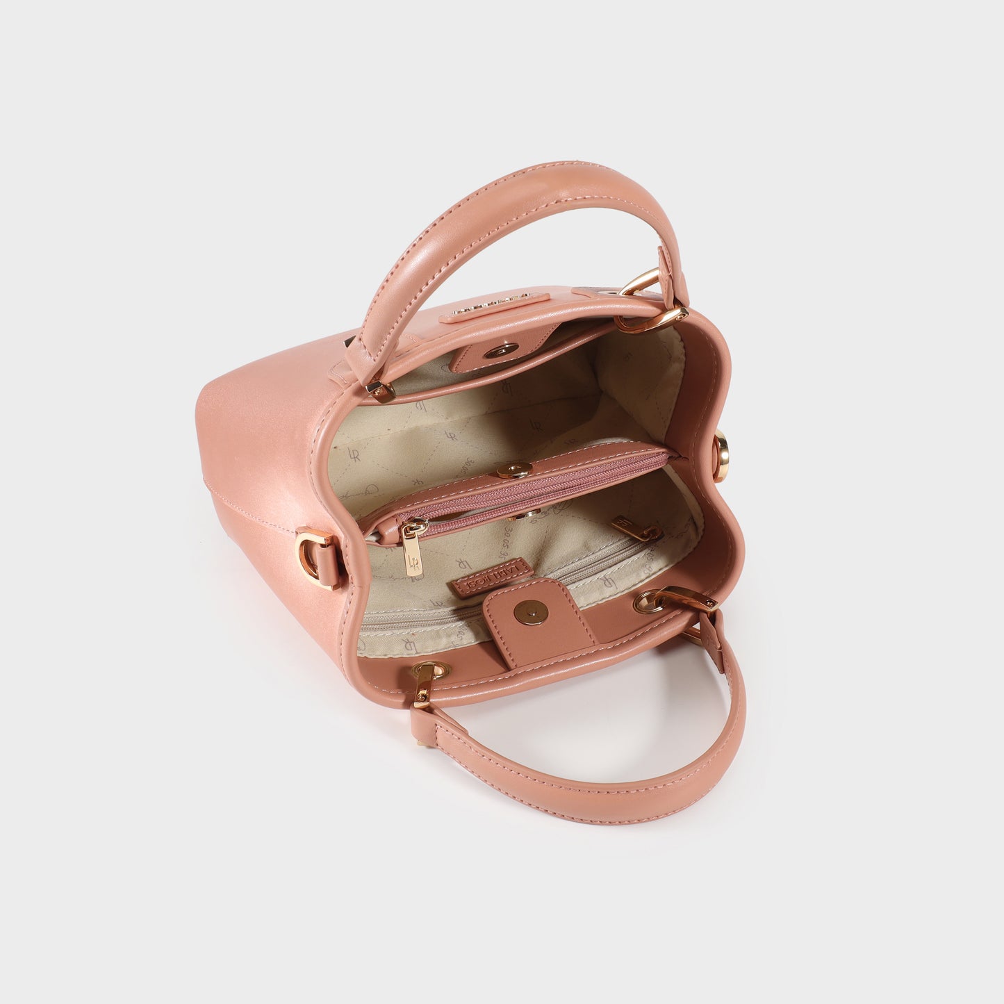 MARGOT SMALL Handbag 30.05 LE - SATIN PINK - PRE-ORDER