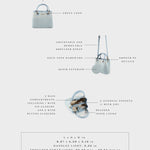 Bolso de mano MARGOT SMALL DENIM LE - LIGHT WASH
