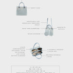 Bolso de mano MARGOT BIG DENIM LE - LIGHT WASH