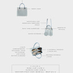 Bolso de mano MARGOT BIG DENIM LE - LIGHT WASH