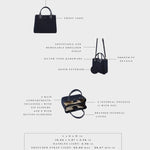 Bolso de mano MARGOT BIG DENIM LE - ÍNDIGO