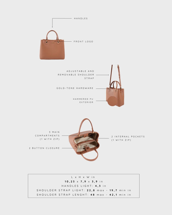 MARGOT BIG SUMMER Handbag - WARM PEACH