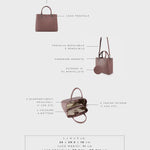 Borsa a mano MARGOT BIG SUMMER - MAUVE