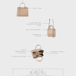 Borsa a mano MARGOT BIG SUMMER - BEIGE