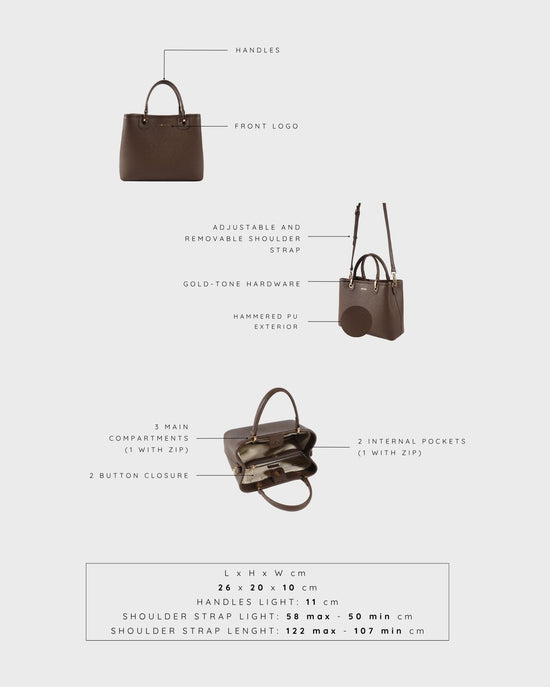 MARGOT BIG SUMMER Handbag - BROWN
