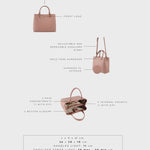 Borsa a mano MARGOT BIG SUMMER - DESERT ROSE