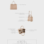 Borsa a mano MARGOT BIG SUMMER - BEIGE