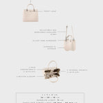 Borsa a mano MARGOT BIG SUMMER -  IVORY