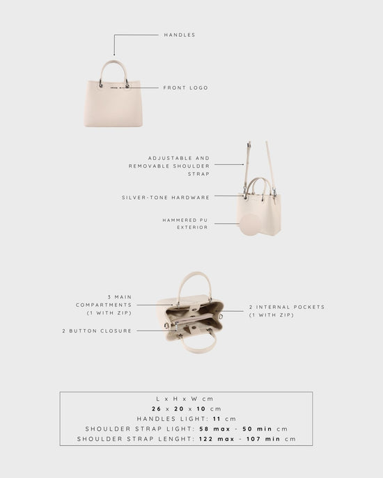 MARGOT BIG SUMMER Handbag - IVORY