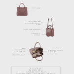 Borsa a mano MARGOT BIG SUMMER - MAUVE