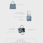 Borsa a mano MARGOT BIG SUMMER - SKY BLUE