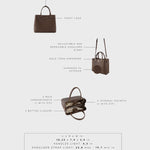 Borsa a mano MARGOT BIG SUMMER - BROWN