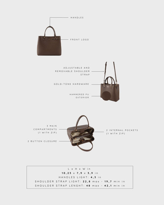 MARGOT BIG SUMMER Handbag - BROWN