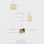 Borsa a mano MARGOT BIG SUMMER - BUTTER YELLOW