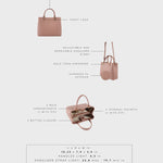Borsa a mano MARGOT BIG SUMMER - DESERT ROSE