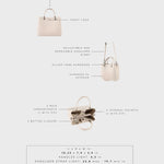 Borsa a mano MARGOT BIG SUMMER -  IVORY