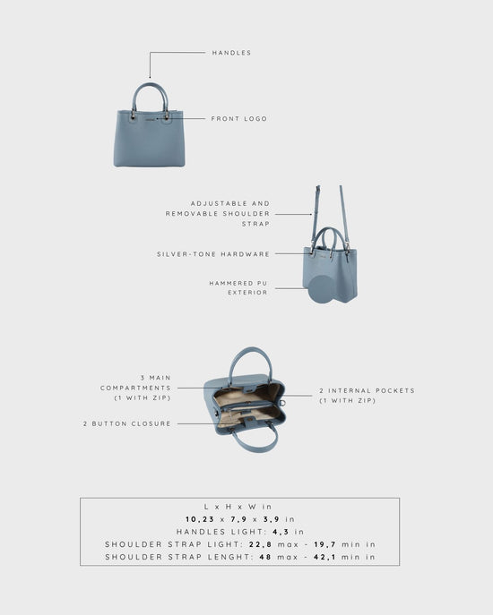 MARGOT BIG SUMMER Handbag - SKY BLUE