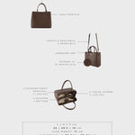 Borsa a mano MARGOT BIG SUMMER - BROWN