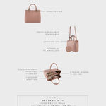 Borsa a mano MARGOT BIG SUMMER - DESERT ROSE