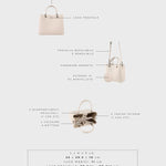 Borsa a mano MARGOT BIG SUMMER -  IVORY
