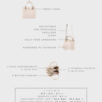 Borsa a mano MARGOT SMALL SUMMER - WHITE