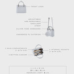 MARGOT SMALL SUMMER Handbag - POWDER BLUE