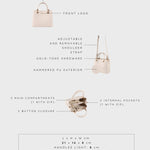 Borsa a mano MARGOT SMALL SUMMER - WHITE