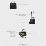 Borsa a mano MARGOT SMALL SUMMER - BLACK GOLD