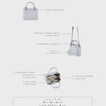 MARGOT SMALL SUMMER Handbag - POWDER BLUE