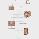 LENÚ Handbag - MAUVE