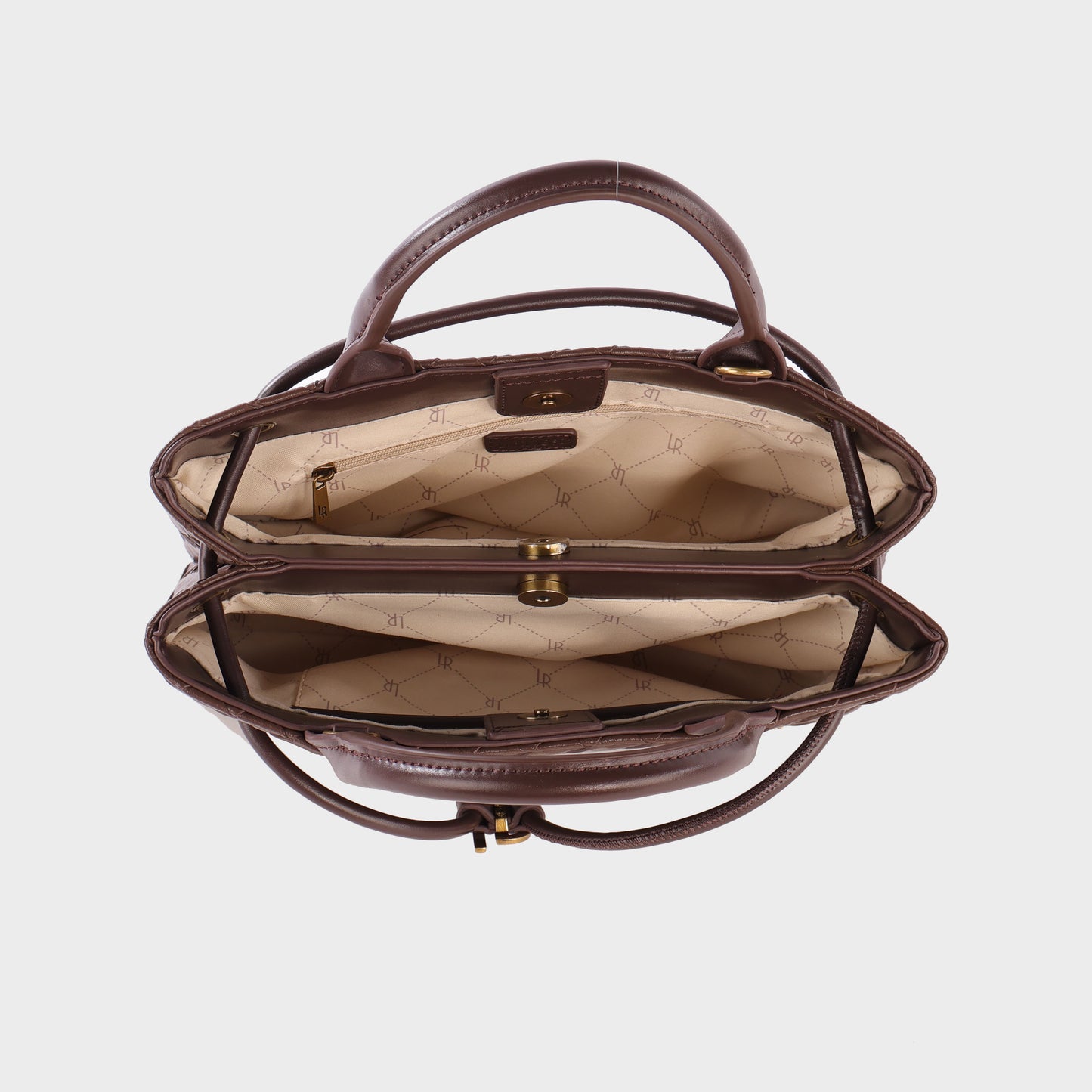 Borsa a mano MEGAN - BROWN CAPPUCCINO
